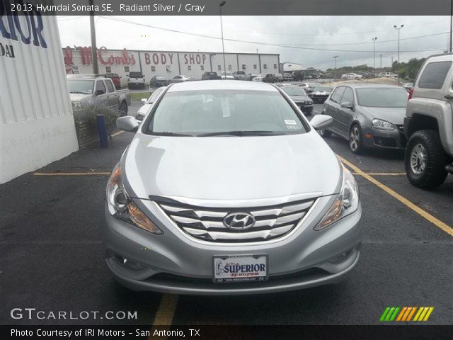 2013 Hyundai Sonata SE in Radiant Silver