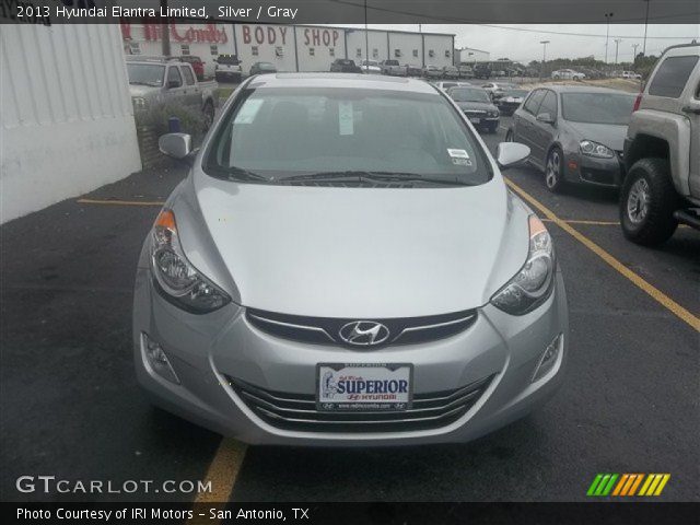 2013 Hyundai Elantra Limited in Silver