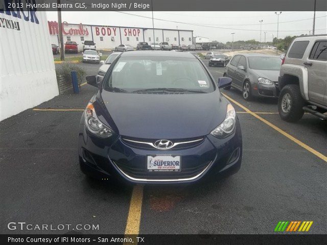 2013 Hyundai Elantra GLS in Indigo Night