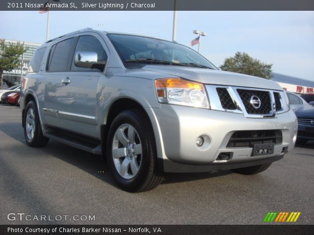 2011 Nissan Armada SL in Silver Lightning