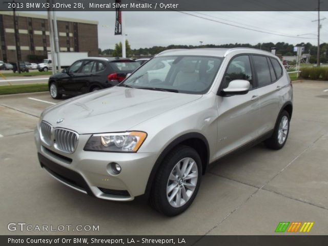 2013 BMW X3 xDrive 28i in Mineral Silver Metallic