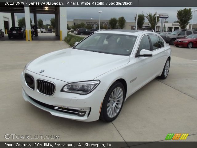 2013 BMW 7 Series 740Li Sedan in Mineral White Metallic