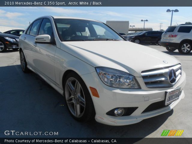 2010 Mercedes-Benz C 350 Sport in Arctic White