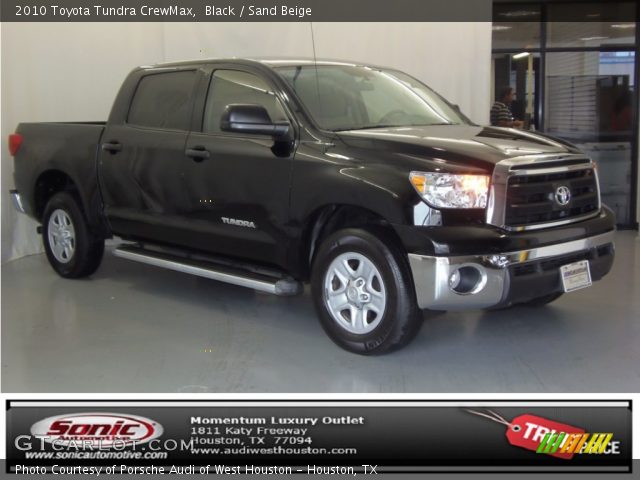 2010 Toyota Tundra CrewMax in Black