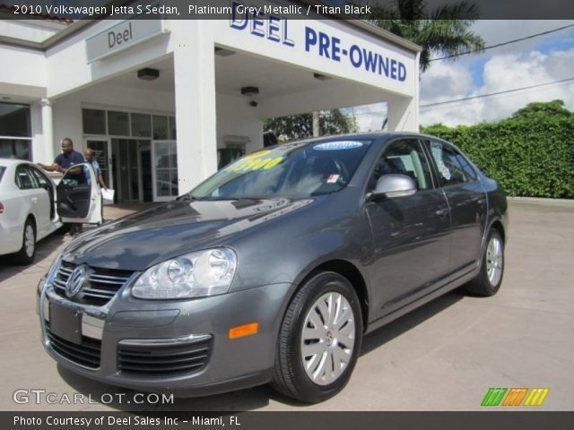 2010 Volkswagen Jetta S Sedan in Platinum Grey Metallic