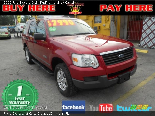 2006 Ford Explorer XLS in Redfire Metallic