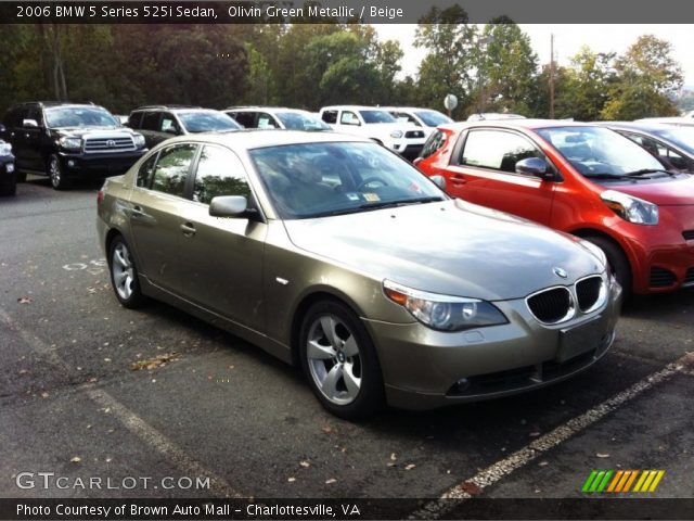2006 BMW 5 Series 525i Sedan in Olivin Green Metallic