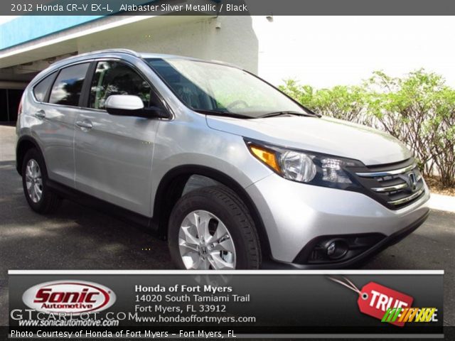 2012 Honda CR-V EX-L in Alabaster Silver Metallic