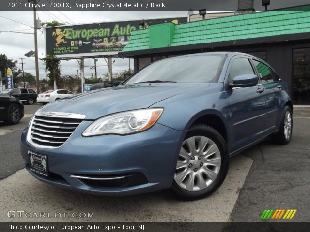 2011 Chrysler 200 LX in Sapphire Crystal Metallic