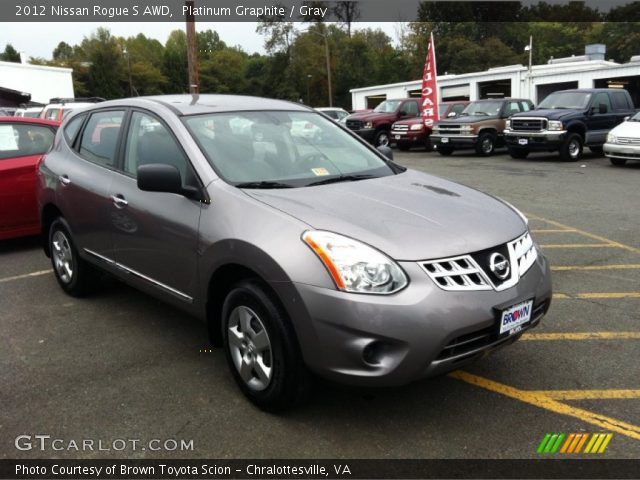 2012 Nissan Rogue S AWD in Platinum Graphite