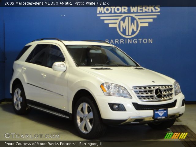 2009 Mercedes-Benz ML 350 4Matic in Arctic White