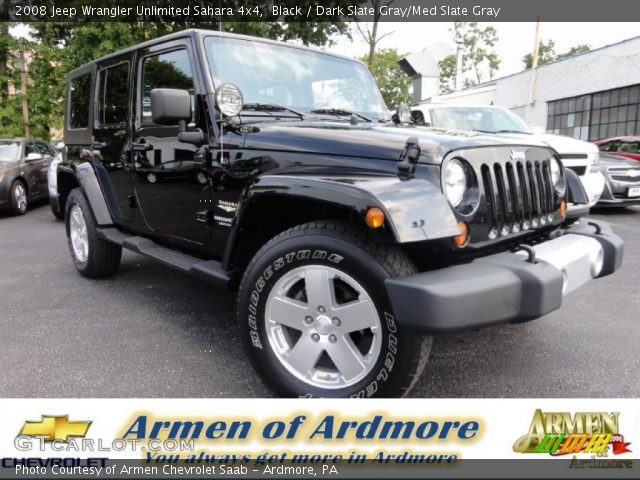 2008 Jeep Wrangler Unlimited Sahara 4x4 in Black