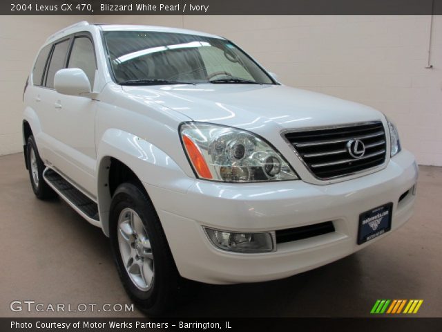 2004 Lexus GX 470 in Blizzard White Pearl