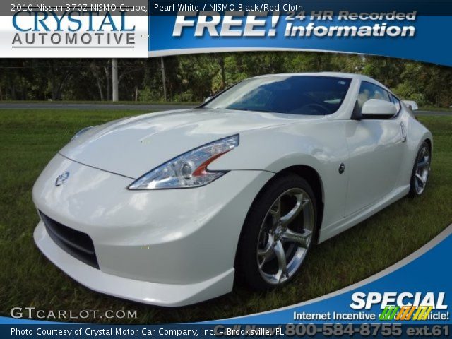 2010 Nissan 370Z NISMO Coupe in Pearl White