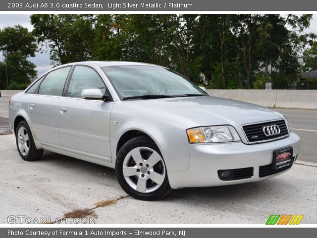 2003 Audi A6 3.0 quattro Sedan in Light Silver Metallic