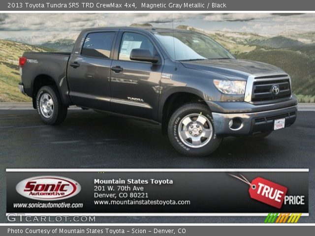 2013 Toyota Tundra SR5 TRD CrewMax 4x4 in Magnetic Gray Metallic