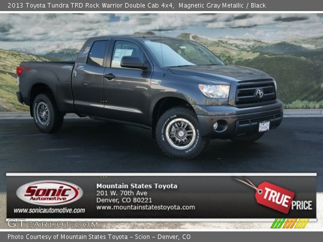 2013 Toyota Tundra TRD Rock Warrior Double Cab 4x4 in Magnetic Gray Metallic