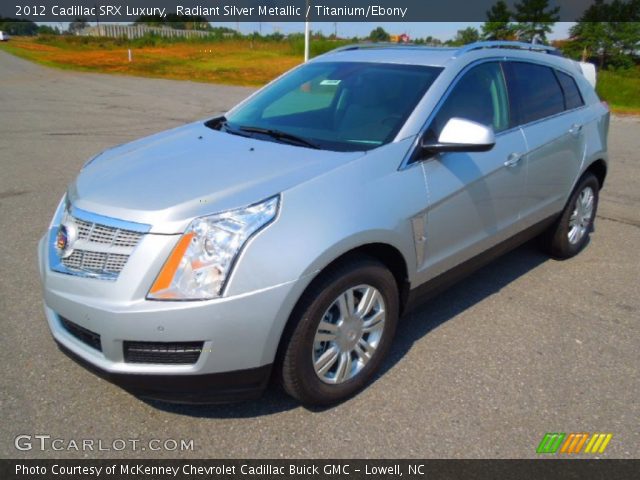 2012 Cadillac SRX Luxury in Radiant Silver Metallic
