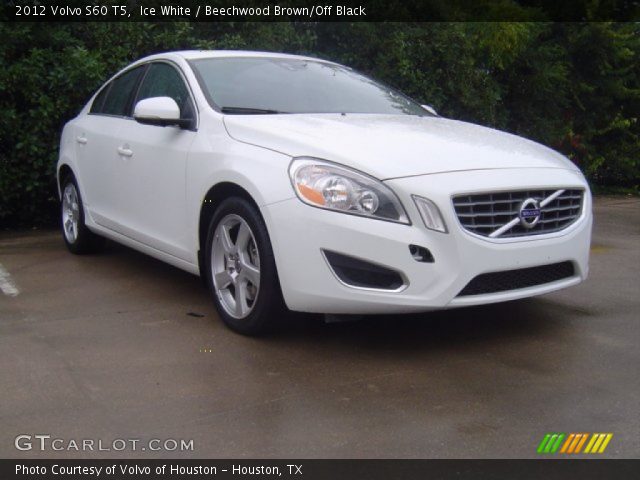 2012 Volvo S60 T5 in Ice White