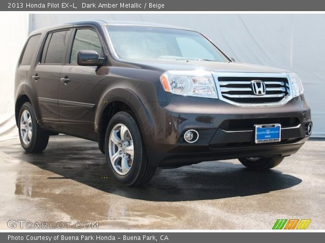2013 Honda Pilot EX-L in Dark Amber Metallic
