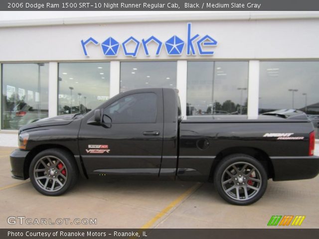 2006 Dodge Ram 1500 SRT-10 Night Runner Regular Cab in Black