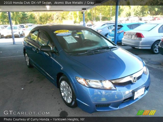 2010 Honda Civic DX-VP Sedan in Atomic Blue Metallic