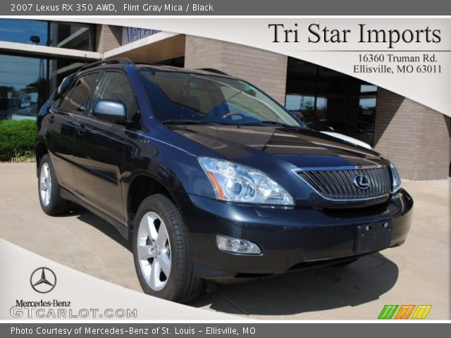 2007 Lexus RX 350 AWD in Flint Gray Mica