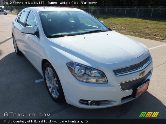 2012 Chevrolet Malibu LTZ in Summit White