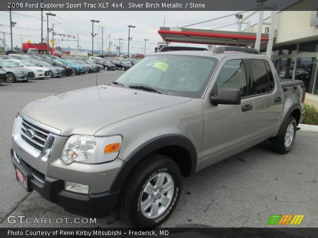 2008 Ford Explorer Sport Trac XLT 4x4 in Silver Birch Metallic
