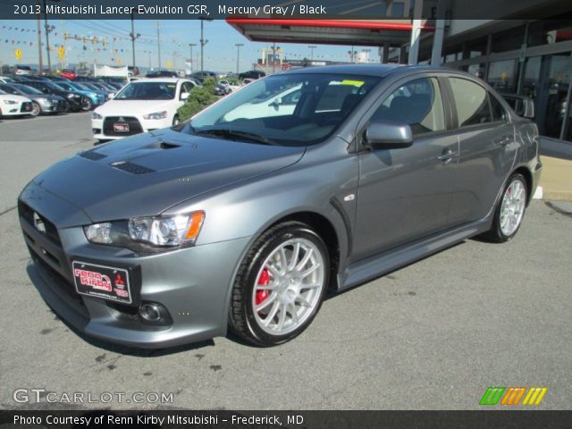 2013 Mitsubishi Lancer Evolution GSR in Mercury Gray