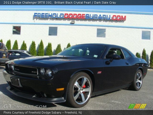 2011 Dodge Challenger SRT8 392 in Brilliant Black Crystal Pearl