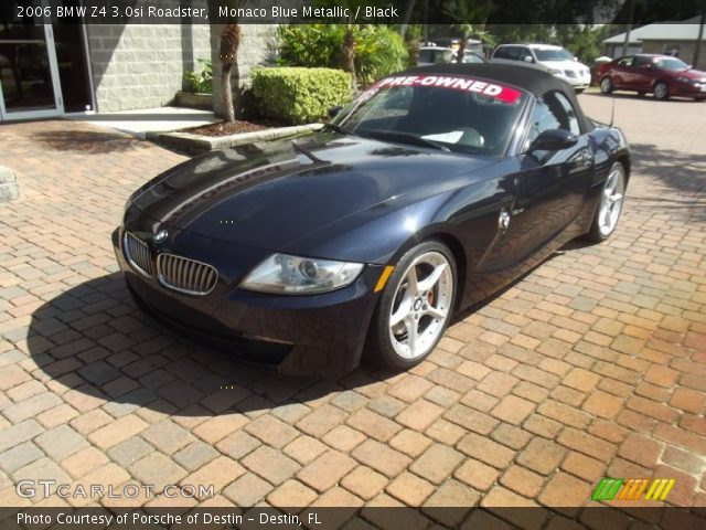 2006 BMW Z4 3.0si Roadster in Monaco Blue Metallic