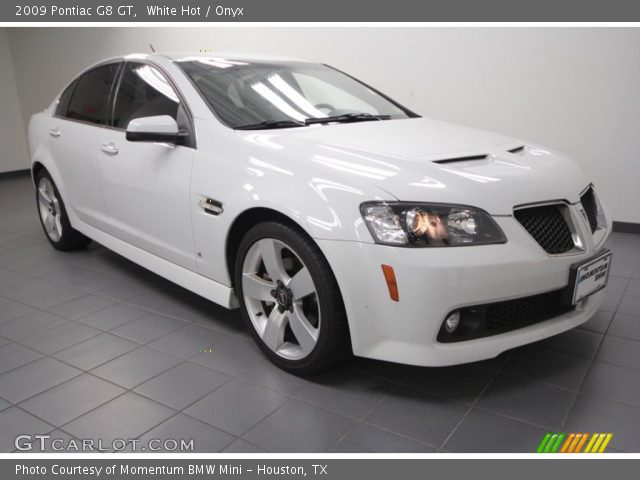 2009 Pontiac G8 GT in White Hot