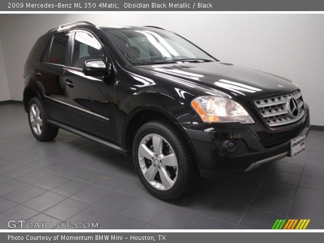 2009 Mercedes-Benz ML 350 4Matic in Obsidian Black Metallic