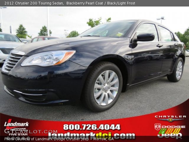 2012 Chrysler 200 Touring Sedan in Blackberry Pearl Coat