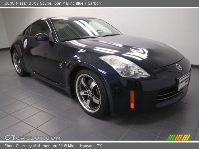 2008 Nissan 350Z Coupe in San Marino Blue