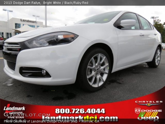 2013 Dodge Dart Rallye in Bright White