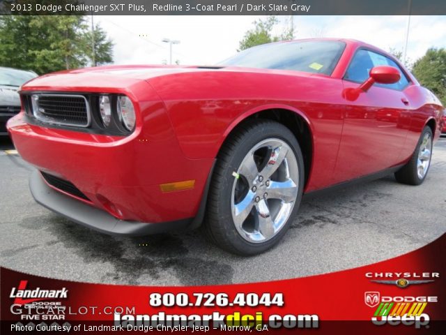 2013 Dodge Challenger SXT Plus in Redline 3-Coat Pearl