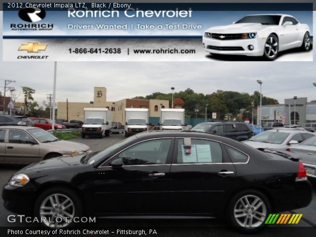 2012 Chevrolet Impala LTZ in Black