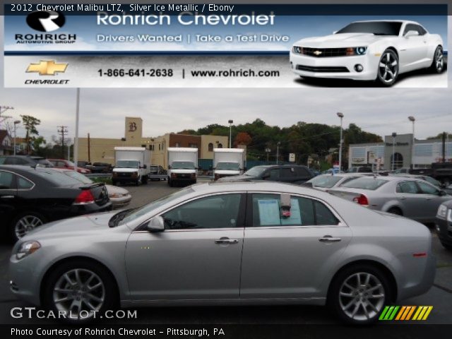 2012 Chevrolet Malibu LTZ in Silver Ice Metallic
