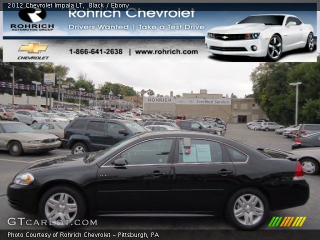 2012 Chevrolet Impala LT in Black