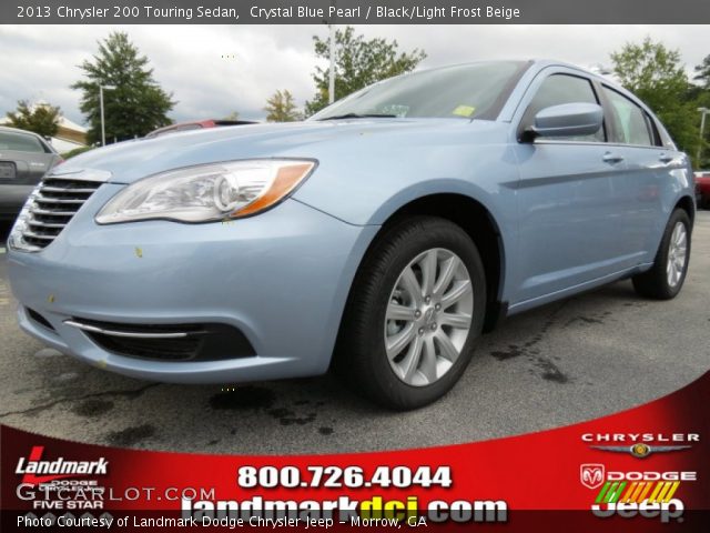 2013 Chrysler 200 Touring Sedan in Crystal Blue Pearl