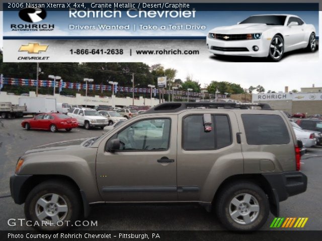 2006 Nissan Xterra X 4x4 in Granite Metallic