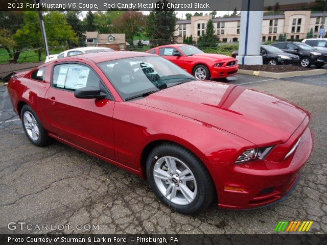 2013 Ford Mustang V6 Coupe in Red Candy Metallic