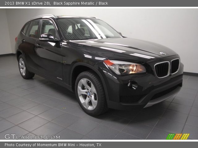 2013 BMW X1 sDrive 28i in Black Sapphire Metallic