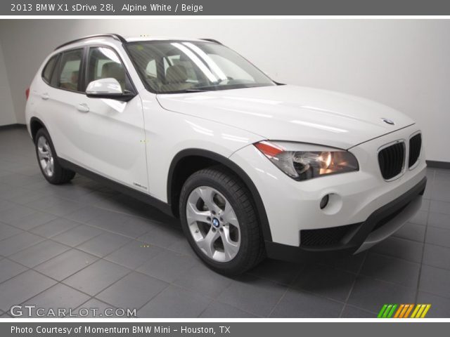 2013 BMW X1 sDrive 28i in Alpine White