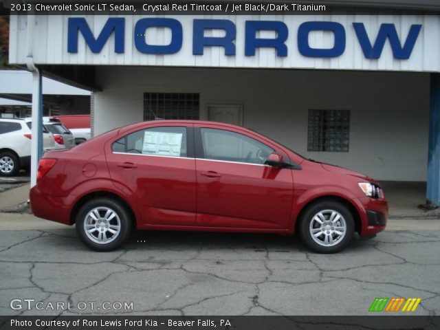 2013 Chevrolet Sonic LT Sedan in Crystal Red Tintcoat