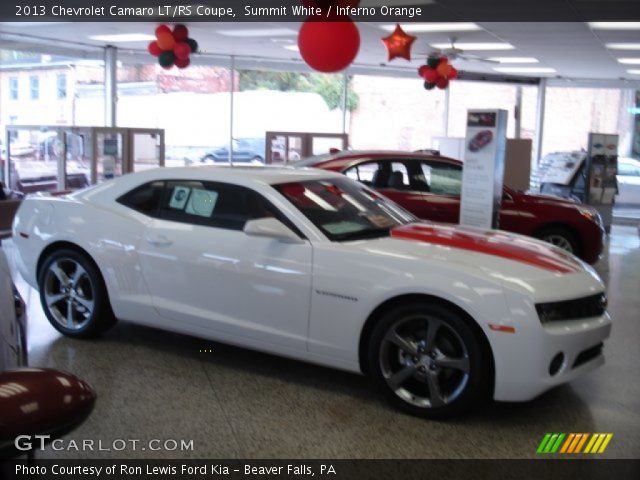 2013 Chevrolet Camaro LT/RS Coupe in Summit White