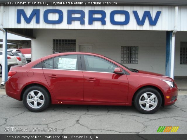 2012 Chevrolet Cruze LT in Crystal Red Metallic