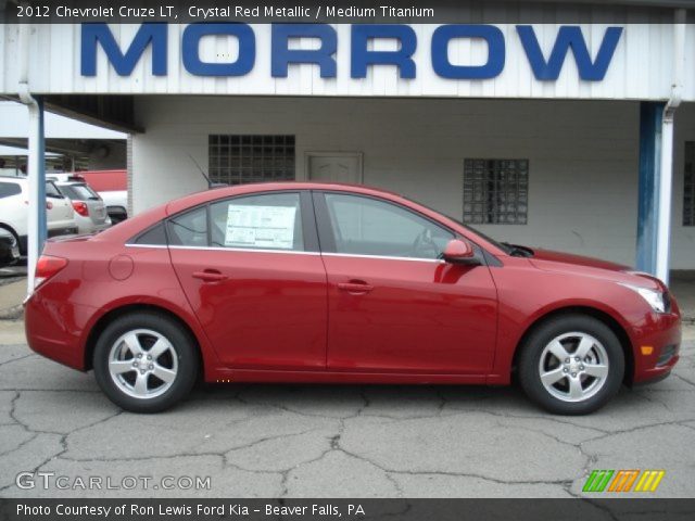 2012 Chevrolet Cruze LT in Crystal Red Metallic